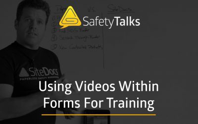 Using Videos Within Forms for Training